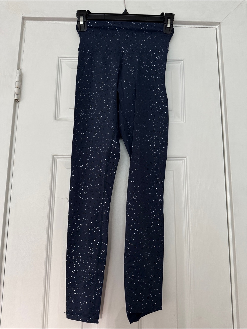 Born Primitive Navy Leggings with Silver Speckle Print